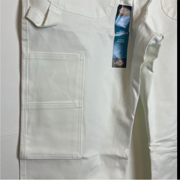 ⭐️ Dickies White Utility Pant Jeans 38x30 - Picture 5 of 11